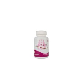 L-Tirosina - Sano Mundo, 50 cápsulas de 500 mg cu  Aminoácido Esencial para la Salud Mental y Física  Suplemento Natural para la Energía              