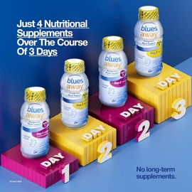 Blues Away Postpartum Mood Support 3-Day Drink (4 Bottles)
