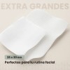 Toallitas Faciales Secas Desechables Extra Gr Elementa 300pz