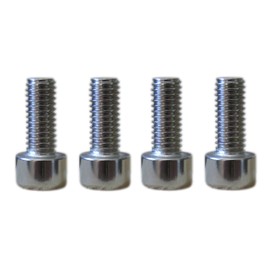 Set of 4 5mm M5 Bicycle Water Bottle Rear Rack Frame Screws Mount Screws -