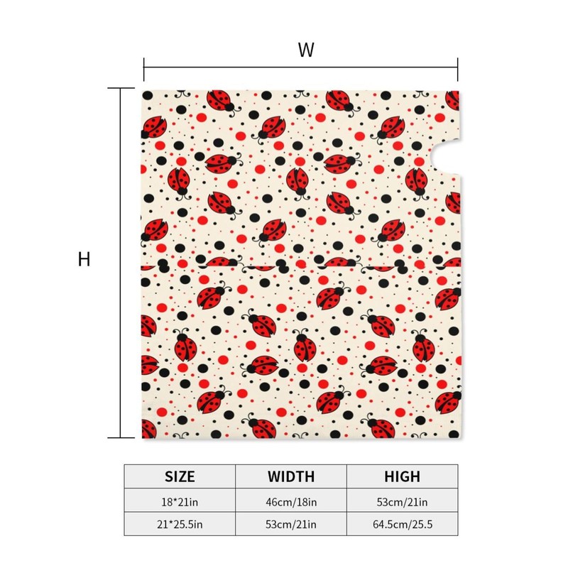 Abucaky Ladybugs Mailbox Cover Magnetic Waterproof Mailbox Wraps Post Letter