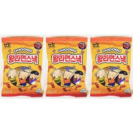 Korean Snack, BRS King Ramen Snack,160g, Pack of 3