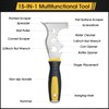 Scraper Tool, Stainless Steel 13-in-1 Painters Tool, Professional Multi Paint