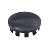 4PCS Custom 63mm 2.5 Inch Custom Glossy Black Blank Plastic