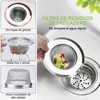 masoe Coladores de Drenaje, 4pcs, 4,5" de diámetro (11,4 cm),