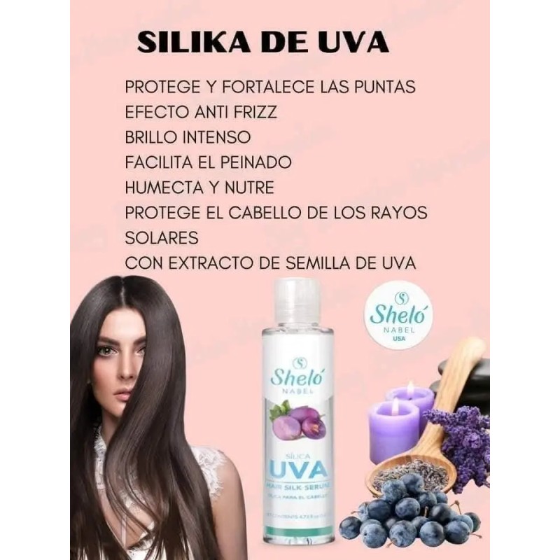Pack Silica Uva Antifrizz Brillo Regalo