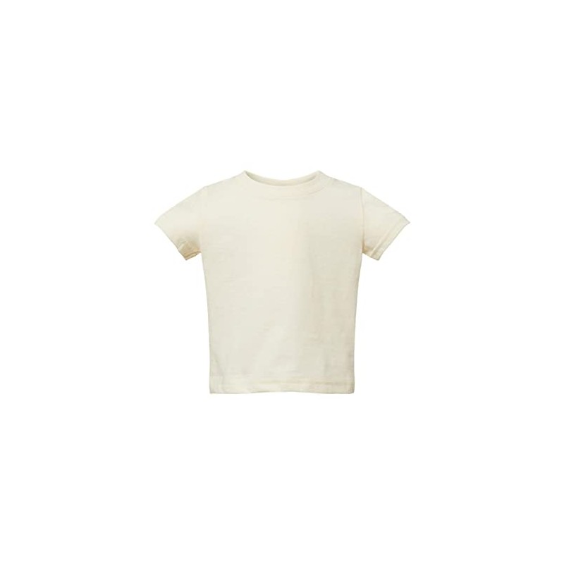 RABBIT SKINS Infant Fine Jersey T-Shirt 12MOS Natural