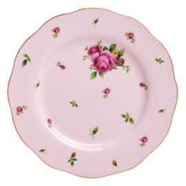 Royal Albert New Imperial Rose Vintage Plate 1P (Pink) / 로얄알버트 뉴황실장미 빈티지 접시 중 1P(핑크)