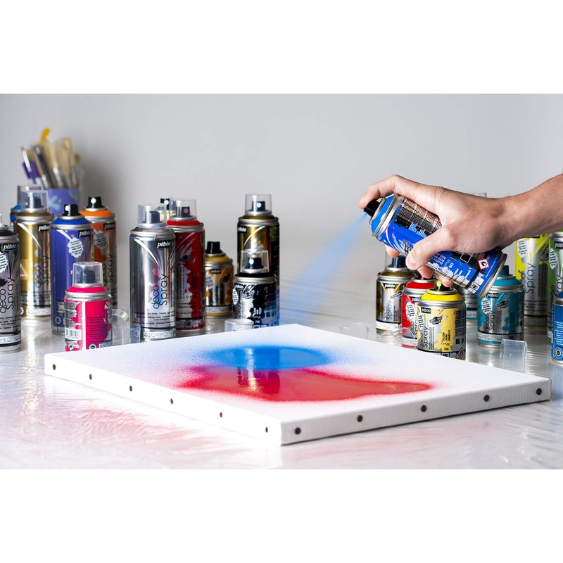 PEBEO DecoSpray, Acrilico, Argento, 10.50 x 5.20 x 5.20 cm,