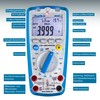 PeakTech"5 in 1 Multi Functional Digital Multimeter with Temperature, Humidity