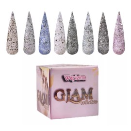 Wapizima Glam De Wapizima Colección De Acrilicos De 8 Frascos