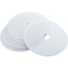 10 Pcs Universal Dryer Exhaust Filter Replacement Kit - White