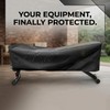 Weight Bench Cover 50" – Waterproof 190T Silver-Coated Polyester Taffeta