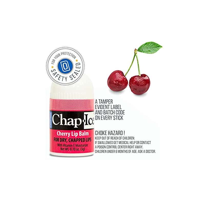 Chap Ice Mini Lip Balm Assorted Flavors 50 Count