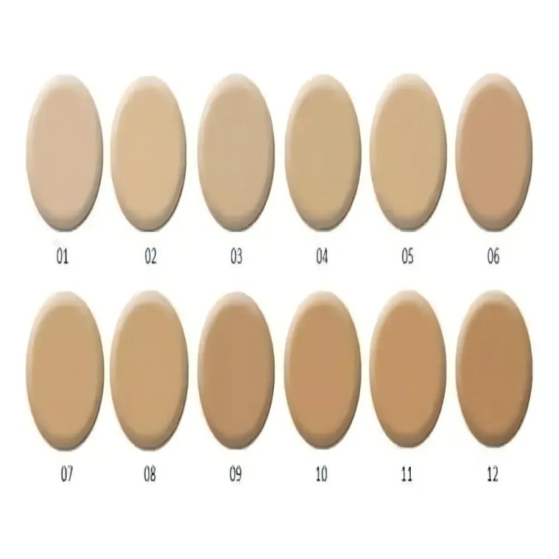 Polvo Italia Deluxe Silky Powder Tono 10 Toast Acabado Natural