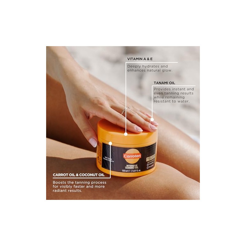 Carroten Tan Express- Intensive Tanning Gel 150ml by Carroten