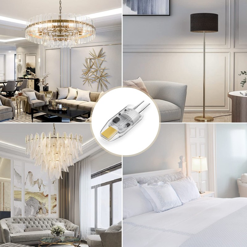 YUIIP G4 LED Bulb AC/DC 12V 1.2W (10W Halogen Bulb