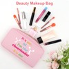 Cheerleading Gifts for Girls Makeup Bag for Cheerleader Cheer Bag