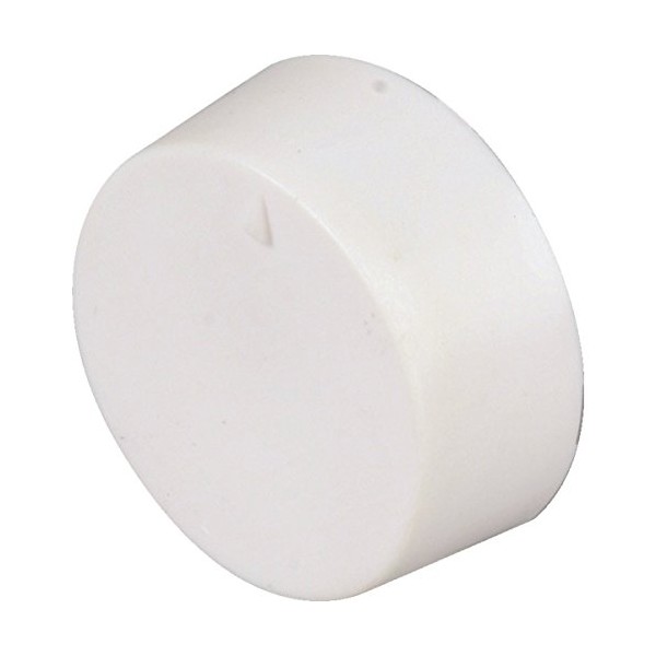 White Line Volt Thermostat Knob - Use with Our White Single or Double Pole Cover for Old Style S22 D22 - HVAC