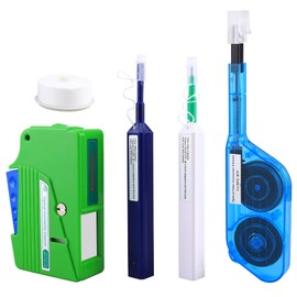 ANPTAIKE FTTH Fiber Cleaner Pen Tool 2.5mm lc mu 1.25mm SC FC ST LC Connector Optical Fiber Cleaning Box -500+ Clean MPO MTP Cleaning Tools