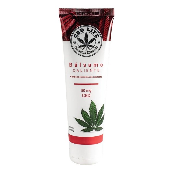 Blsamo Caliente Cbdlife 90g - Producto Original de Alta Calidad,
