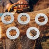 JIUDANI 高性能交換部品 - 5個 3/8インチ ピッチスプロケットリム 7歯 (19mm) Stihl MS360