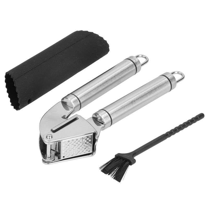 Garlic Press 304 Stainless Steel Mincer Crusher Fine Polished Mirror