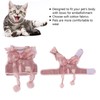 Cat Harness and Leash Set Breathable Fairy Bowknot Vest Cat