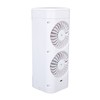 Desk Night Light Fan Power Adjustable Space Saving Quiet Multifunctional