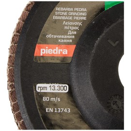 Bellota 50503-40 Flap Disc for Smoothing Down Silicon Carbide Stone, Silicon Carbide 40, Polyamide Base, 115 mm