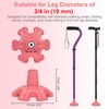 supregear Cane Tip, 3/4 Inch Self-Standing Rubber Cane Tip Rubber