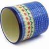 Polish Pottery Utensil Holder - Maraschino