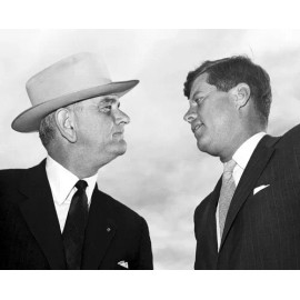 Lyndon Johnson and John Kennedy Photo 2
