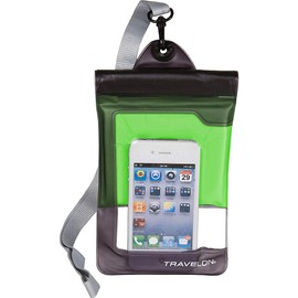 Travelon Floating Waterproof Smart Phone/Digital Camera Pouch, Green