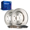 KAX 12.6" Front Rotors and Pads Kit For 2005-2007 Nissan