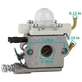 SIMPERAC C1M-K77 Carburetor for Echo PB-403T PB-403H PB-413T PB-413H PB-403 PB-413 Blower Carburetor for Echo Backpack Blower PB-620 PB-620ST PB-611 PB-603 with Air Filter Parts