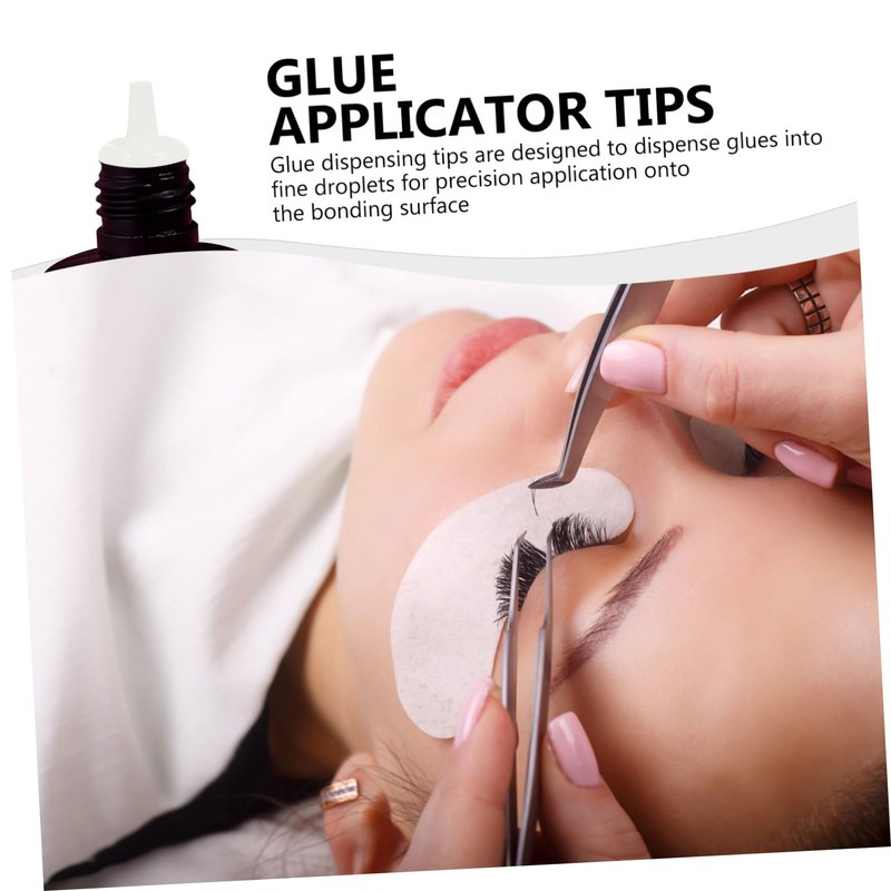 TOVINANNA 100pcs Lash Extension Plugs Eyelash Bottle Stopper Grafting Special