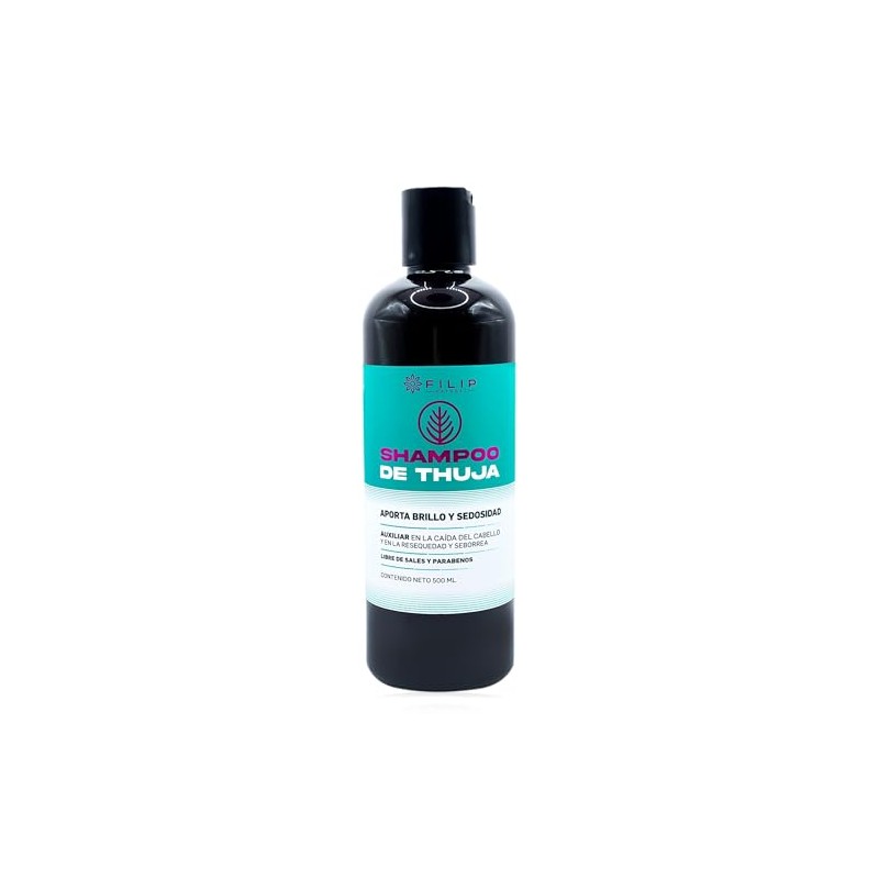 Shampoo Natural de Thuja y Árnica | Fortalece la Raíz,