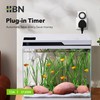 HBN 24 Hour Plug-in Compact Energy Saver Mini Mechanical Timer