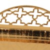 Serving Tray Gold Retro Light Luxury Oblong Water Cup Tea