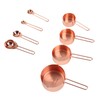 8Pcs Stainless Steel Measuring Cup Spoon Set with Scales Home