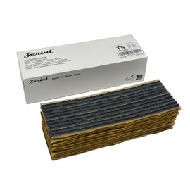 ZERINT TS-235D150 Tire Repair Strings 150pcs, Tire Repair Plugs 200 x 3.5 mm / 8" x 0.14" Thin Black Rubber Strips for Car, Bike, UTV, ATV