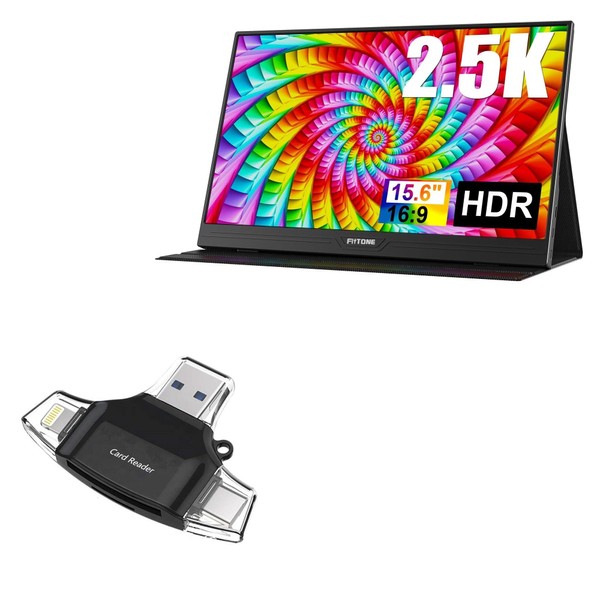 BoxWave Smart Gadget Compatible with FitTONE 2.5k Portable Monitor (15.6