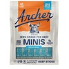 Individually Wrapped Archer Mini Grass‑Fed Beef Sticks (24-pack), Zero Sugar,