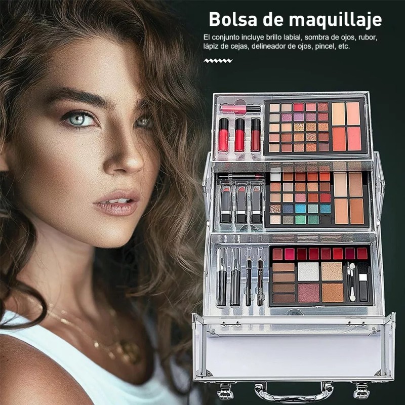 Miss Maquillaje Kit Sombras Ojos Paleta Profesional Alta Calidad