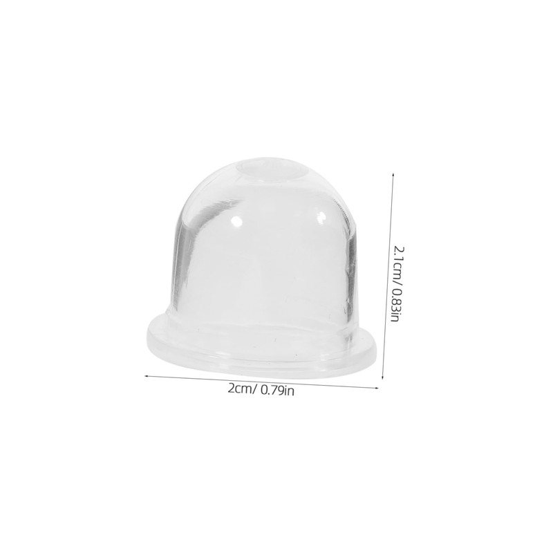 CAXUSD 10pcs Mower Oil Cups Plastic Carburetor Oil Bulbs for