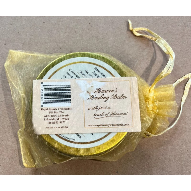 Royal Beauty Treatments Heavenly Healing Balm Pain Balm Cream Salve