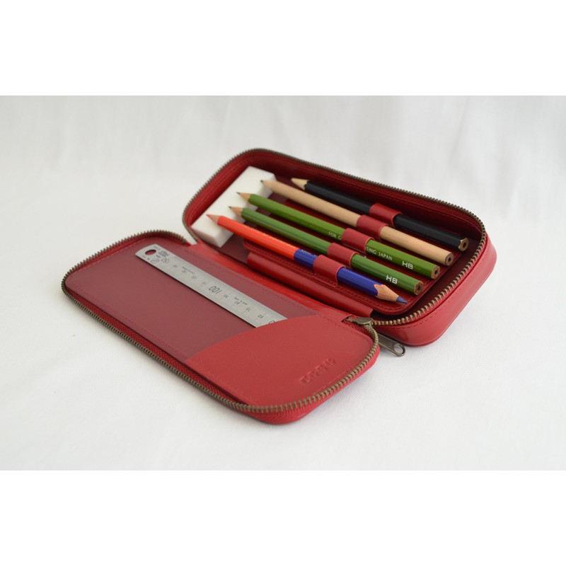 小泉製作所 COBU 筆箱 ファスナー C5 黒