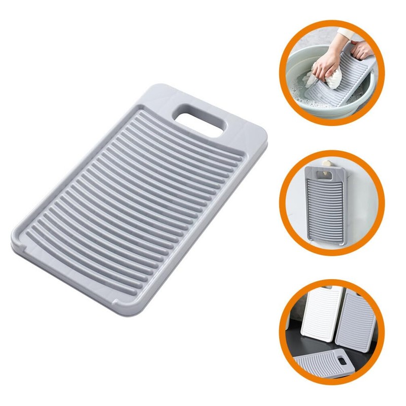 Ciieeo Large Washboard for Laundry Hand Washing Clothes Tool Portable