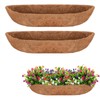 Fengaim Trough Coco Replacement Liners, Coco Fiber Liners for Planters